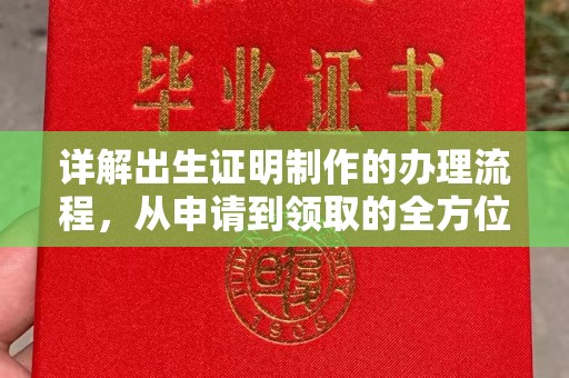 静安详解出生证明制作的办理流程，从申请到领取的全方位指南